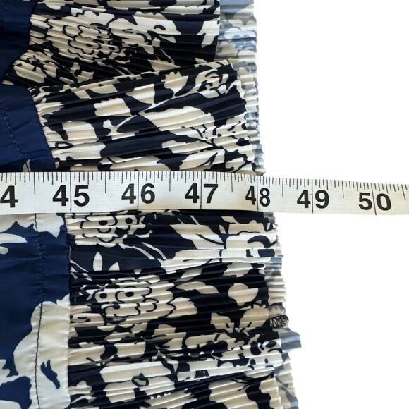 Polo Ralph Lauren Blue Floral Mini Dress Pleated - Picture 12 of 12